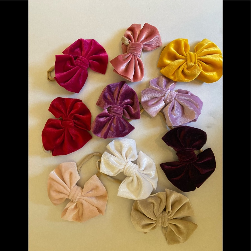 Velvet headbands